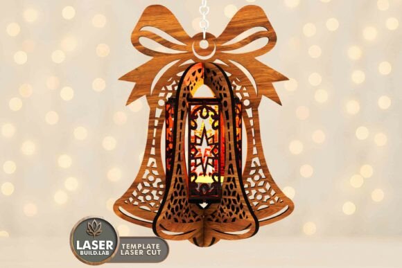 Christmas Bell Candle Holder – Laser Cut