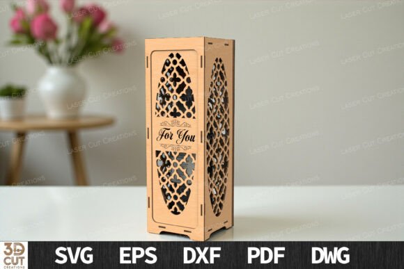 Happy Holidays Bottle Box SVG: Laser Cutting & Winter Amp Review