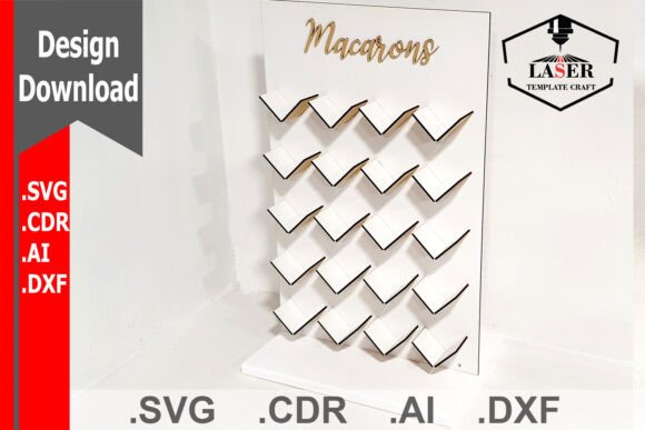 Macaron Wedding Display Laser Cut SVG Review