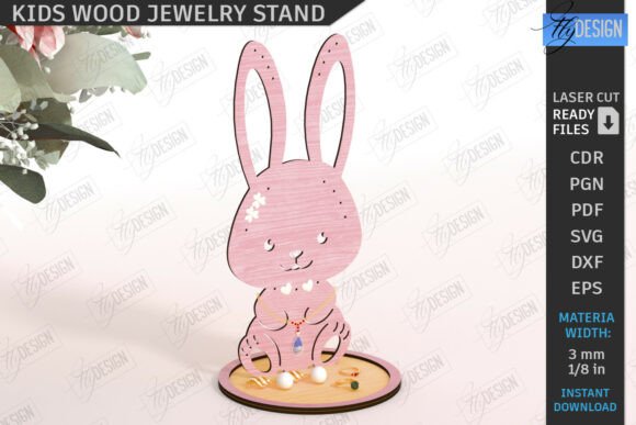 Reviewing the Kids Jewelry Stand Laser Cut CNC File