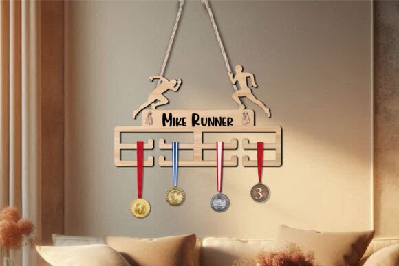 Running Man Sport Medal Hanger SVG Gift: Laser Cutting Stands Review
