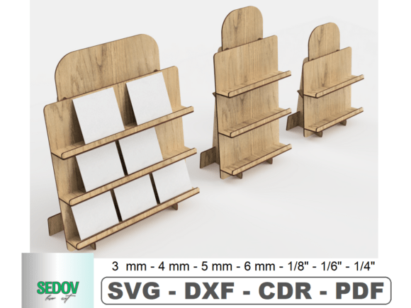Souvenirs Showcase Laser Cut SVG Files for Cards